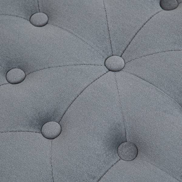Sitzbank 838-351V00GY Grau - Kunststoff - 60 x 40 x 60 cm
