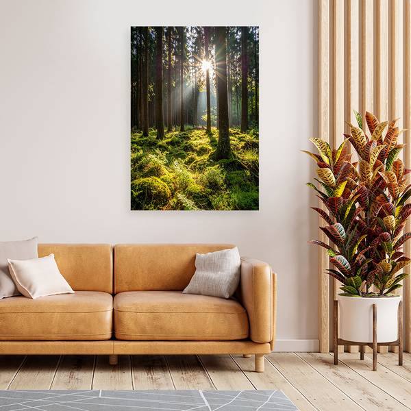 Canvas schilderij Natuur 40 x 60 cm