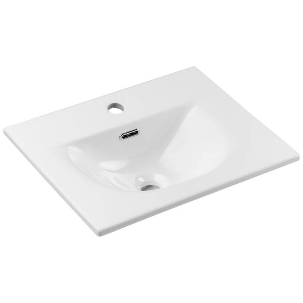 Waschtisch NEWPORT-56-98 Schwarz - Holzwerkstoff - 51 x 59 x 40 cm