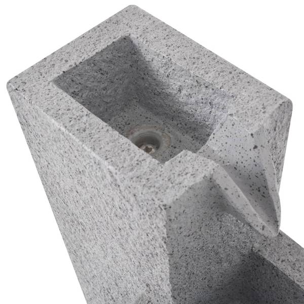 Indoor-Brunnen 244291 Grau - Polyresin - 22 x 41 x 22 cm