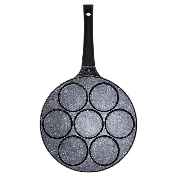 Spiegeleipfanne 199082 Schwarz - Metall - 26 x 6 x 46 cm