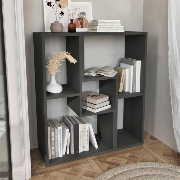 Set d'étagères Hustersurd Anthracite