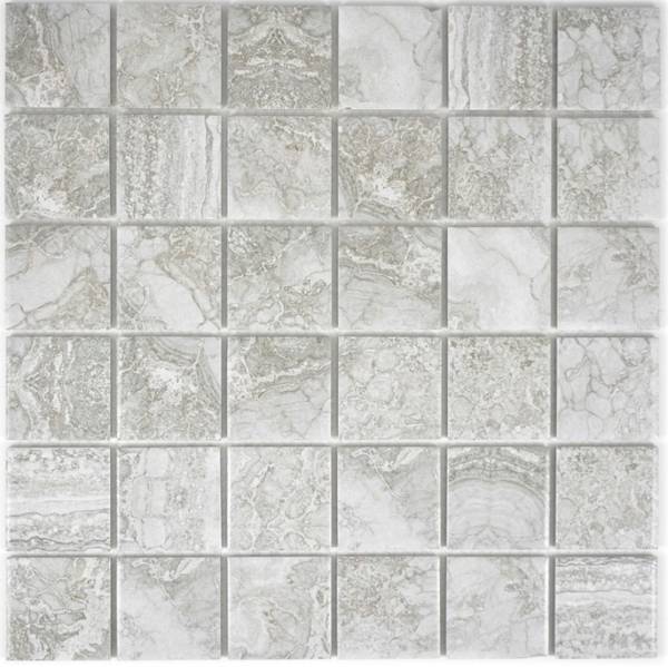Mosaikfliesen CIM Q48 CG Grau - Keramik - 31 x 31 x 31 cm