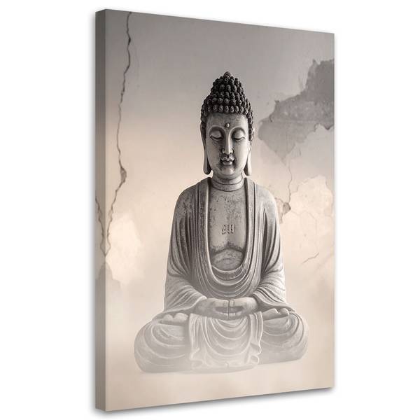 Wandbild Buddha 70 x 100 cm