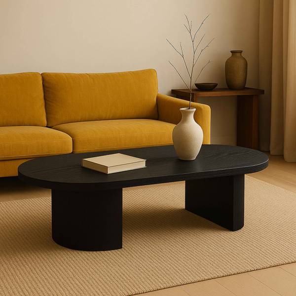 Couchtisch Trinity Braun - Eiche - 70 x 35 x 120 cm
