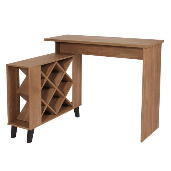 Bartisch M45 Braun - Gummibaum - 120 x 93 x 98 cm