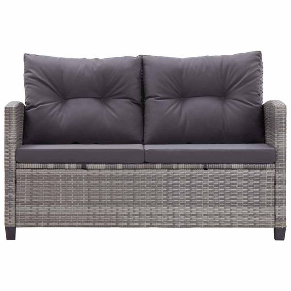 Tuinbank 3003003 grijs - polyester - staal - 68 x 77 x 68 cm