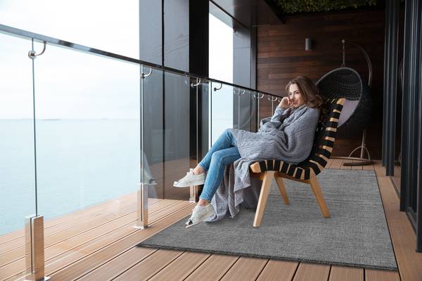 Outdoorteppich Steinor 00013740 100 x 150 x 150 cm