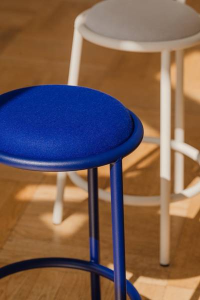 Barhocker HOGO Blau - Durchmesser: 47 cm