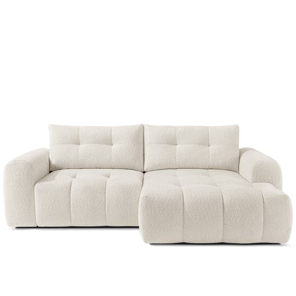 Ecksofa RAVIA Weiß