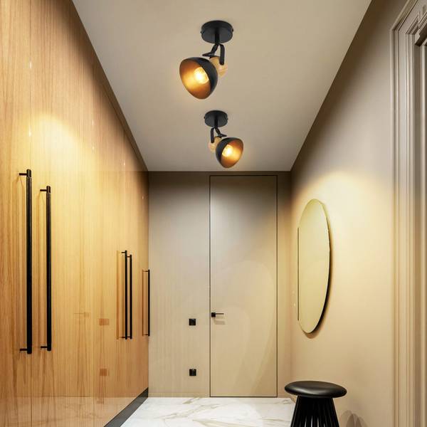spot plafond LED Jhrm3 Noir