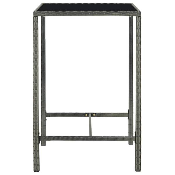 Bar de jardin 3008721-1 (lot de 3) Anthracite - Gris