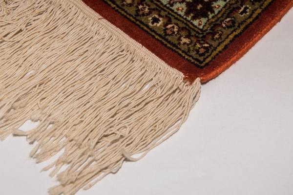 Orientteppich Premium Orange - Seide - 168 x 1 x 244 cm