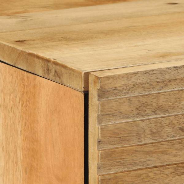 Sideboard 3043525 (2er Set) Braun - Mango - 60 x 75 x 33 cm