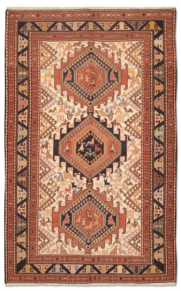 Orientteppich Oriental Braun - Seide - 122 x 1 x 194 cm