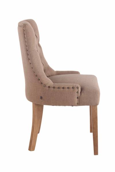 Wohnzimmerstuhl Aberdeen 2er Set Taupe