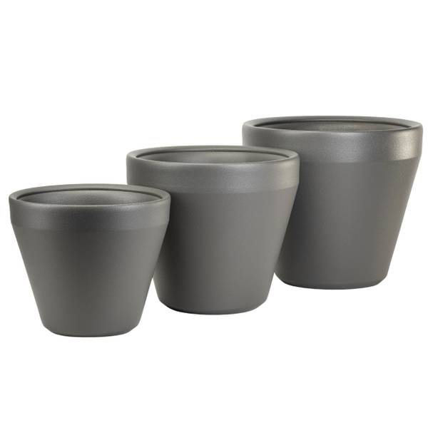 Blumentopf Purea Grau - 55 x 49 x 55 cm