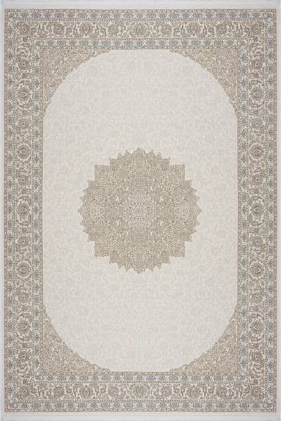 Kurzflor Tapijt Fine B beige - polyester - 120 x 170 cm