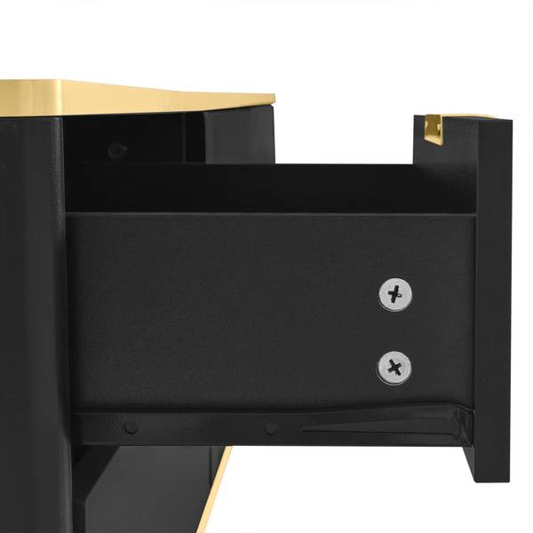 TV-Lowboard Eos Ⅰ zwart