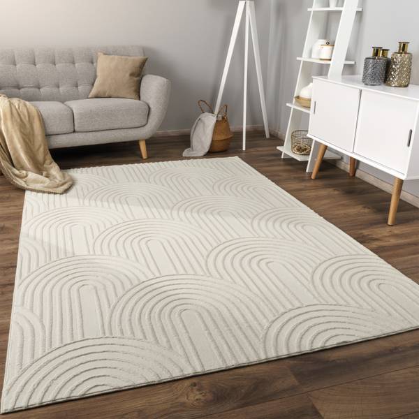 KURZFLORTEPPICH 200/280 cm Lelystad 524 Creme - 200 x 280 cm