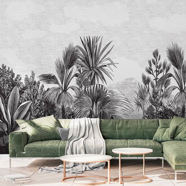 Panorama-Tapete Submarine Multicolor - 288 x 288 cm