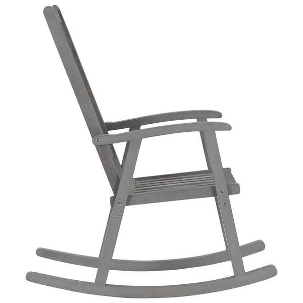 Schaukelstuhl 3006641 3064215 Rot - Akazie - 57 x 117 x 100 cm