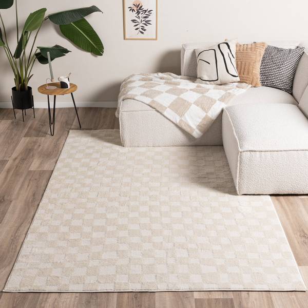 Teppich Yori Checkerboard 120 x 170 cm