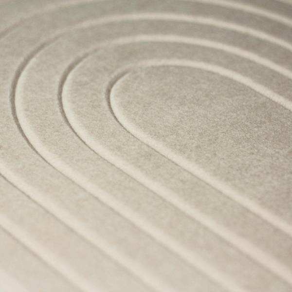 Akustikpaneel MILENA Beige - Textil - 30 x 60 x 1 cm