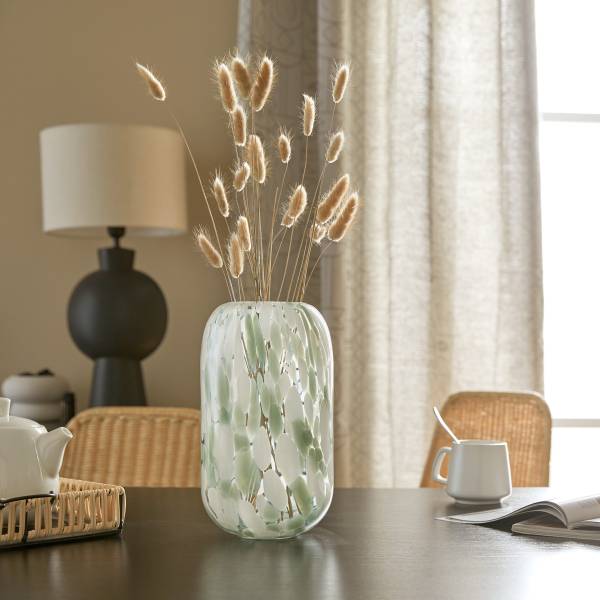 Vase ARVO Vert - Verre - 15 x 26 x 15 cm