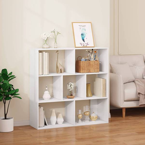 Regalwand Sofia Weiß - Holzwerkstoff - 100 x 106 x 30 cm