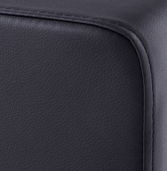 Pouf CUBE Noir - Polypropylène - 41 x 41 x 41 cm