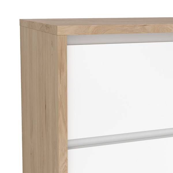 Kommode Next Weiß - Holz teilmassiv - 80 x 84 x 48 cm