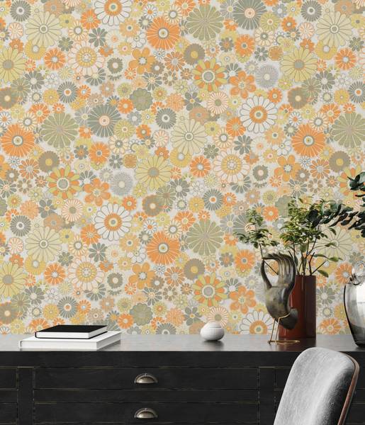 Vliestapete 395353-GU Grün - Kunststoff - 53 x 1 x 850 cm