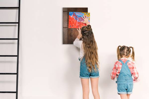 Magnettafel Wenge 40 x 60 cm