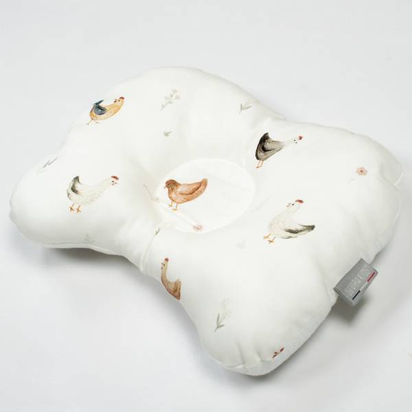 Kopfstützkissen Gallina Beige - Textil - 25 x 5 x 30 cm
