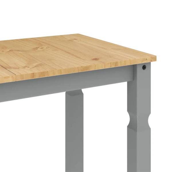 Esstisch XT3535 Grau - Massivholz - 60 x 75 x 112 cm