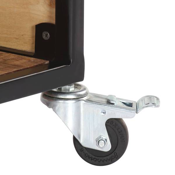 Couchtisch 247684 Braun - Akazie - 70 x 32 x 70 cm