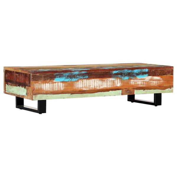 Beistelltisch D444 Braun - Massivholz - 50 x 30 x 120 cm