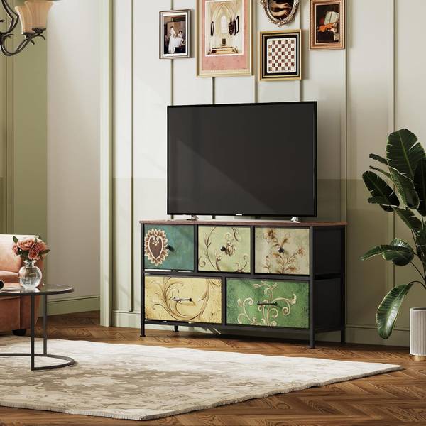 Sideboard Kommode RETR59 Grün - Metall - 30 x 55 x 100 cm