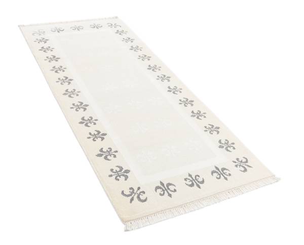 Tapis de passage Darya DCCCLXXXVIII Beige - Laine - 81 x 1 x 201 cm