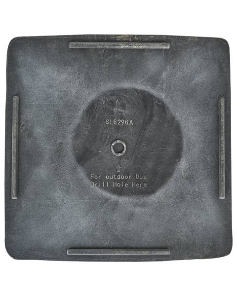 Outdoor Blumentopf THALASSA Beige - Kunststoff - 44 x 44 x 44 cm