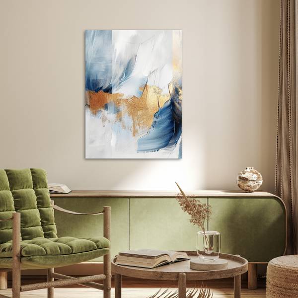 POSTER Gold-Optik 60 x 80 cm