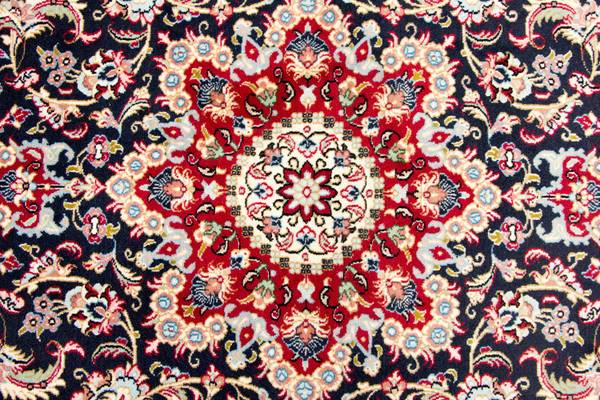 Orientteppich Oriental Blau - Wolle - 170 x 1 x 243 cm
