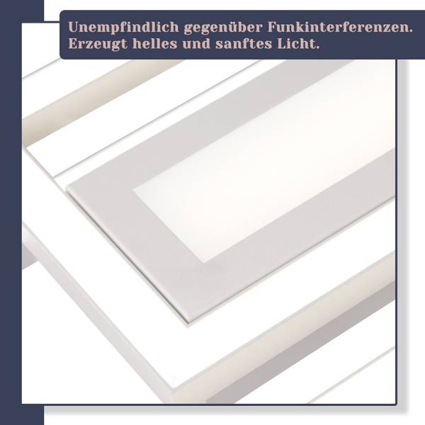 LED Deckenleuchte Garcia Weiß