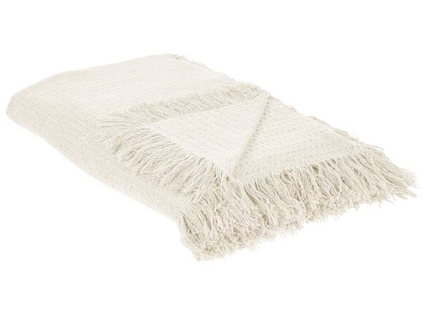 Plaid YERBENT Blanc - 220 x 240 cm