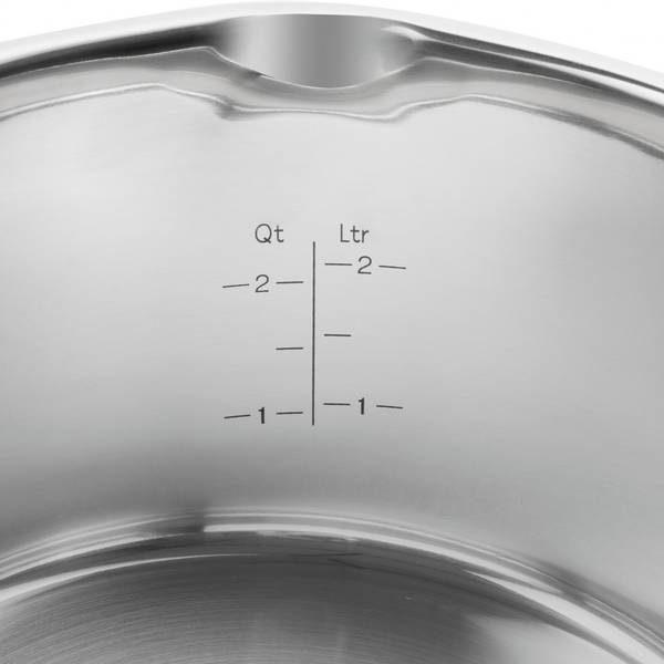 Kochtopfset Simplify 8-teilig Silber - Stahl - 2 x 1 x 2 cm