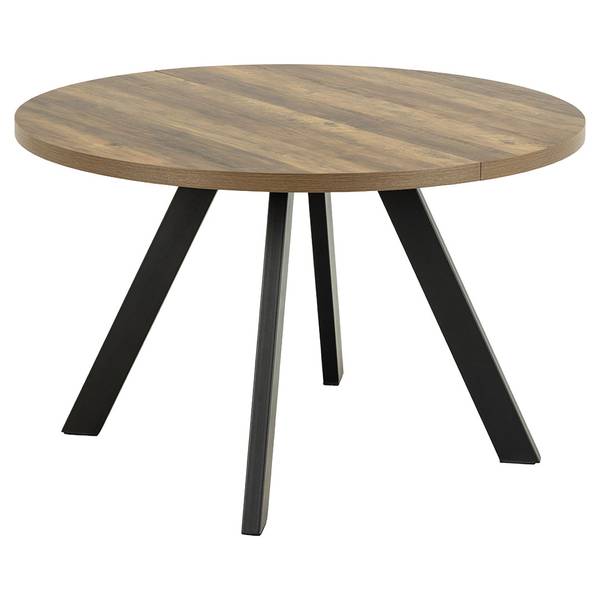 Eettafel Zalida bruin - deels massief hout - 210 x 75 x 120 cm