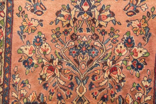 Orientteppich Oriental Braun - Wolle - 78 x 1 x 317 cm