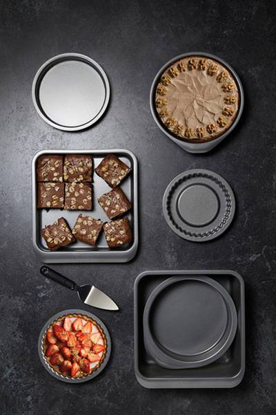 Backset Smart Space 7-teilig Grau - Metall - 2 x 2 x 1 cm