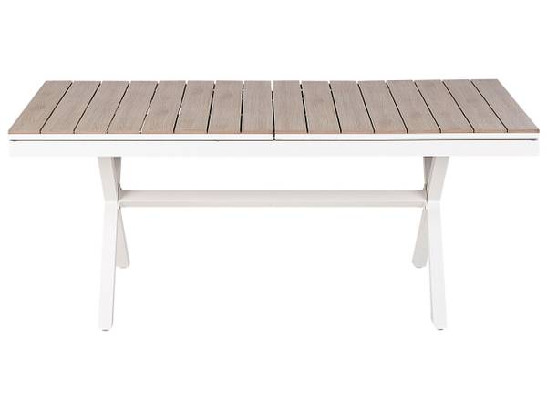 Tuintafel FANES bruin - wit